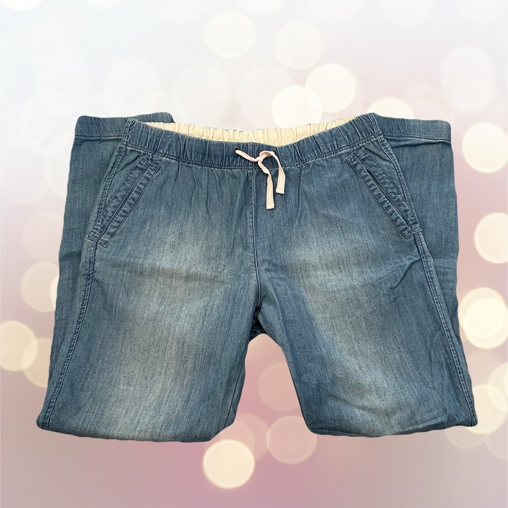 Pair of Cute Blue / Denim Color Pants - Soft Baggy Material